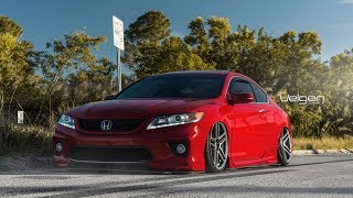 Bagged Honda Accord  Velgen Split5 [upl. by Ilona]