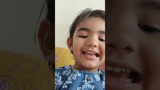 Raghavendra stotra by 3 yrs old Swasti parenting chanting mantra [upl. by Bevis996]