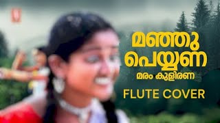 Manjupeyyana  Flute cover  Nishanth Melethil [upl. by Gagliano]