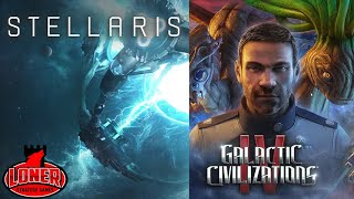 Stellaris vs Galactic Civilizations IV [upl. by Leummas]