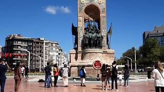 Taksim Square Istanbul Turkey [upl. by Linson956]