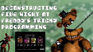 Ruining FNaF by Dissecting the Animatronics AI  Tech Rules [upl. by Yniar592]