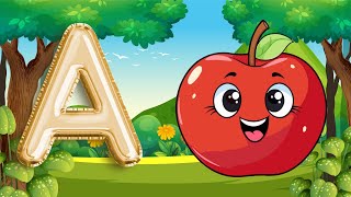 A Apple Song  Inspired By ABC song Gracies Corner  Nursery Rhymes  Kids Songs 66 [upl. by Grayson407]