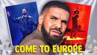 Drakes concert in europeDrake revealed his concert tour in 2024revealed in livestream [upl. by Harias]