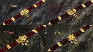 New Gold Chokers Collection Weight 3gm4gm White amp Red Pearl Gold Chokers Best For Gifting Purpose [upl. by Ailsun]