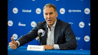 Sixers coowner Josh Harris discusses Bryan Colangelo [upl. by Sidnee]