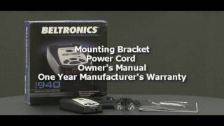 Beltronics Vector 940 Radar Detector Quick Summary [upl. by Odetta441]