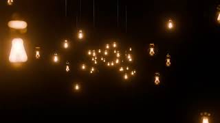 VJ Loop  Light bulbs 4k visuals [upl. by Duck441]