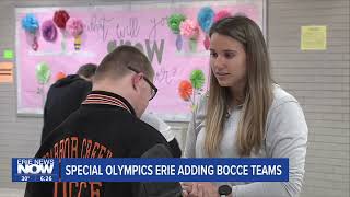 Special Olympics Erie Adding Bocce Teams [upl. by Atir]