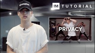 Privacy  Chris Brown  1MILLION Dance Tutorial [upl. by Ifill]