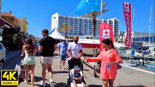 Vilamoura Marina  Portugal Walking Tour 4K Ultra HD [upl. by Inalaehon]