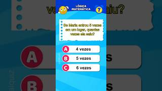 ✔️ Teste suas habilidades em MATEMÁTICA BÁSICA E Raciocínio Lógico matemática raciocíniológico [upl. by Neleag348]