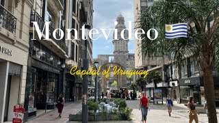 Montevideo 🇺🇾  Capital of Uruguay  Walking Tour  4k 60fps 2024 [upl. by Asp]