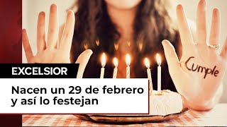 Año bisiesto Así festejan los que cumplen años un 29 de febrero [upl. by Allveta864]