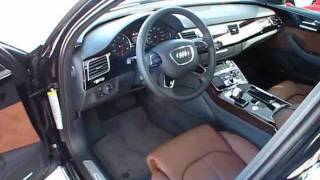 2012 Audi A8L 42 Start Up Exterior Interior Review [upl. by Athal]