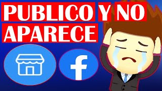 😭Porque PUBLICO en MARKETPLACE y NO APARECE [upl. by Alisun]