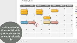 Tutorial  Calendario  BlinkLearning PREMIUM [upl. by Inafetse]