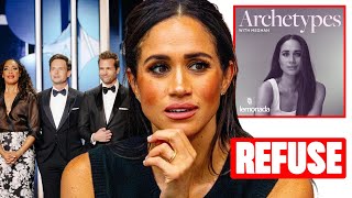 Meghan OUTRAGED As Suits Cast Gabriel Macht amp Gina Torres REFUSE To Boost Her Podcast [upl. by Nwatna659]