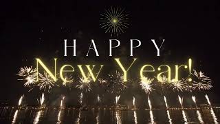 Fireworks Music  New Year Fireworks  Hd fireworks  welcome 2024  Azeenbasics [upl. by Netsirhc798]