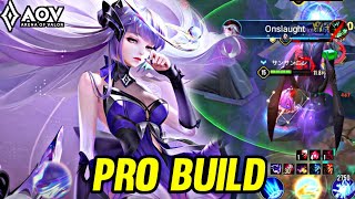 AOV  SINESTREA GAMEPLAY  PRO BUILD  ARENA OF VALOR LIÊNQUÂNMOBILE ROV [upl. by Nicolais895]