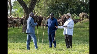 UGANDA President Yoweri Museveni ENDORSES Raila Odingas bid for Africa Union Commission AUC Chair [upl. by Berton]