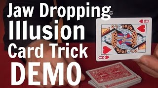 Jaw Dropping Illusion Card Trick  Card Tricks Revealed [upl. by Maritsa]