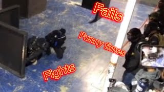 AIRSOFT FAILS FIGHTS AND FUNNY MOMENTS [upl. by Anyahc]