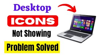 desktop icons not showing windows 10  windows desktop icons not showing [upl. by Argela]