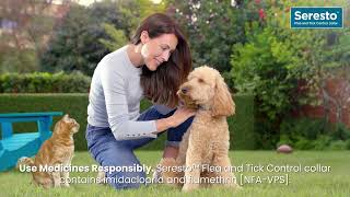 Seresto Flea amp Tick Control collar 30 Second TV advert [upl. by Carnes]