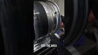 HOW TO SEAL YOUR 3 PIECE WHEELS youtubeshorts [upl. by Elynad]