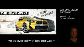 Gary Patterson voice of BMW X2 2018 Dealer Launch [upl. by Denni]