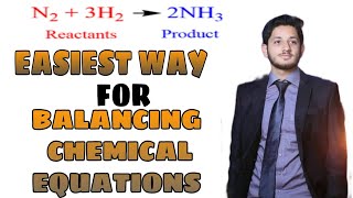 How To Balance Chemical Equations  Chemistry  Balancing Equations In Seconds  Sir Shuja [upl. by Enitsuj]