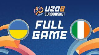 Class Games 56  Ukraine v Ireland  Full Basketball Game  FIBA U20 Womens EuroBasket 2024 Div B [upl. by Ulda]