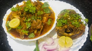 Mutton Sira recipe  mutton head curry in pressure cooker mutton muttonheadcurry bheja [upl. by Inafit]