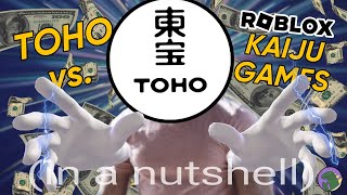 TOHO vs Roblox Kaiju Games [upl. by Sakhuja]