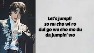 JUMP  BTS 방탄소년단  Easy Lyrics [upl. by Bridge]