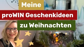 Meine proWIN Geschenkideen amp Geschenketipps für Weihnachten Adventskalender und Wichtelgeschenke [upl. by Iridis610]