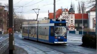 Straßenbahn Rostock  Impressionen Dezember 2011 [upl. by Lytsyrk]