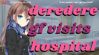 sweet deredere girlfriend visits you in the hospital ASMR 💖 F4M anime roleplay humming calm [upl. by Danni80]