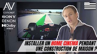 Pontivy  Installer un Home Cinema pendant une construction de maison  🏡 [upl. by Oimetra]