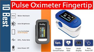 Best Pulse Oximeter Blood Oxygen Saturation Monitor Fingertip  O2 Saturation Monitor in India 2024 [upl. by Solhcin]