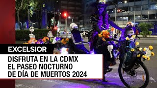 Así será la ruta del Paseo Nocturno en la CDMX por el Día de Muertos 2024 [upl. by Clair661]