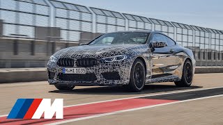 Test drive BMW M8 new Operating Concept [upl. by Annitsirhc]