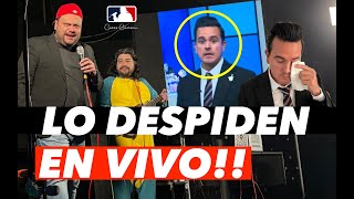 Lo despiden en vivo [upl. by Ynohtnacram]