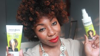 Review  Twisted Sista Curl Activator Creme  30 Second Curl Spray [upl. by Rebbecca]