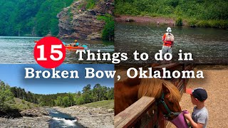 Things to do in Broken Bow Oklahoma  Broken Bow Oklahoma things to do  Broken Bow Travel guide [upl. by Noxas126]