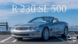 Mercedes Benz Sl 500 Ownership Experience Test amp Review R230 [upl. by Halsted794]