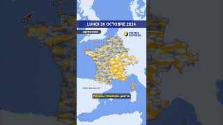 Météo du Lundi 28 au Mercredi 30 Octobre 2024 [upl. by Caldwell227]