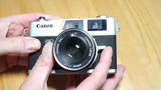 Canon Canonet QL17 Overview [upl. by Suirtimid]