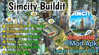 SimCity BuildIt Mod Apk v1581131512 Unlimited Money Unlimited Coins [upl. by Dobson]